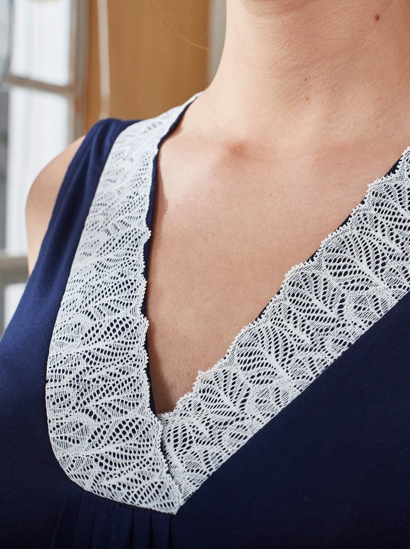 Becquet - Nuisette ACALY en viscose Bleu marine - Kiabi