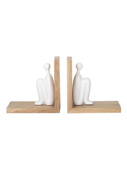 Becquet - Objet décoration à poser SITTING en bois - Kiabi