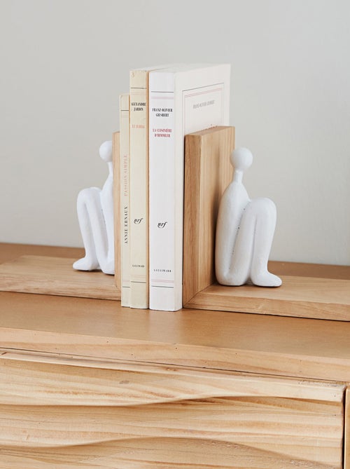 Becquet - Objet décoration à poser SITTING en bois - Kiabi