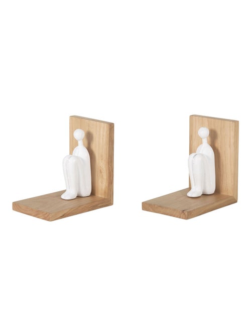 Becquet - Objet décoration à poser SITTING en bois - Kiabi