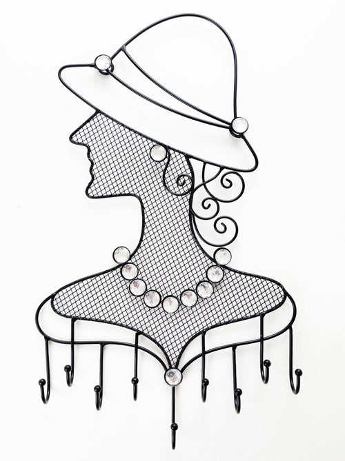 Becquet - Objet décoration murale OMBRE en métal - Kiabi