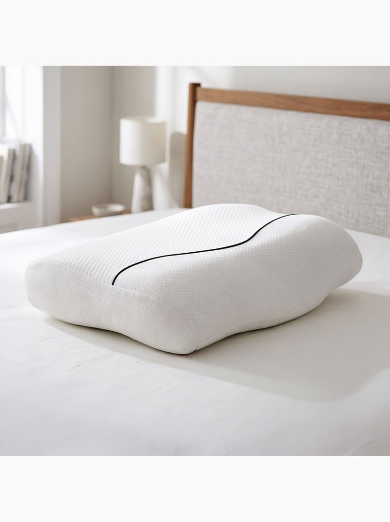 Becquet - oreiller ergonomique en mousse Blanc - Kiabi