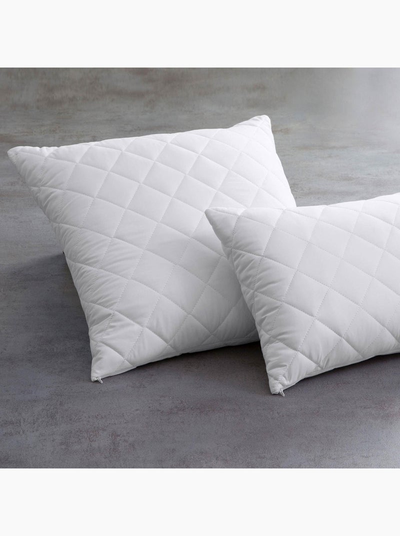 Becquet - Oreiller ergonomique HYBRID MEMO en polyester Blanc - Kiabi