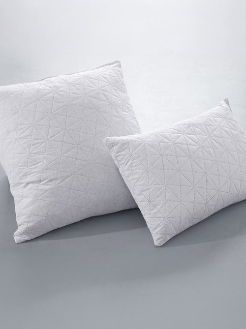 Becquet - Oreiller ergonomique MEMO FLOCONS ERGONOMIQUE en polyester - Kiabi