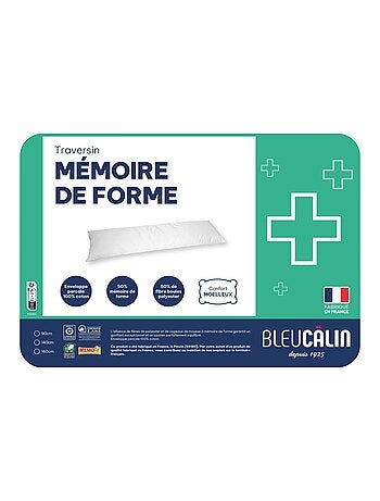Becquet - Oreiller ergonomique memofill en coton