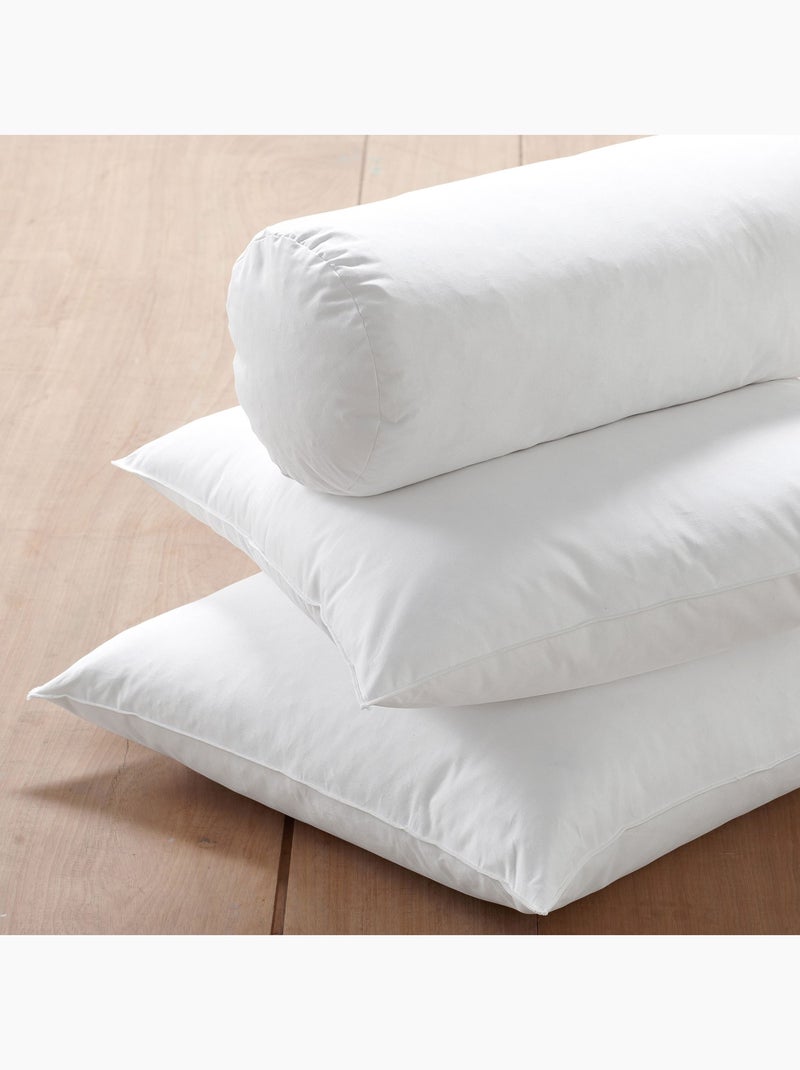 Becquet - Oreiller ferme 10% DUVET CANARD GREENFIRST en coton Blanc - Kiabi