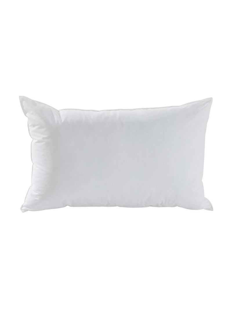 Becquet - Oreiller ferme 10% DUVET CANARD GREENFIRST en coton Blanc - Kiabi