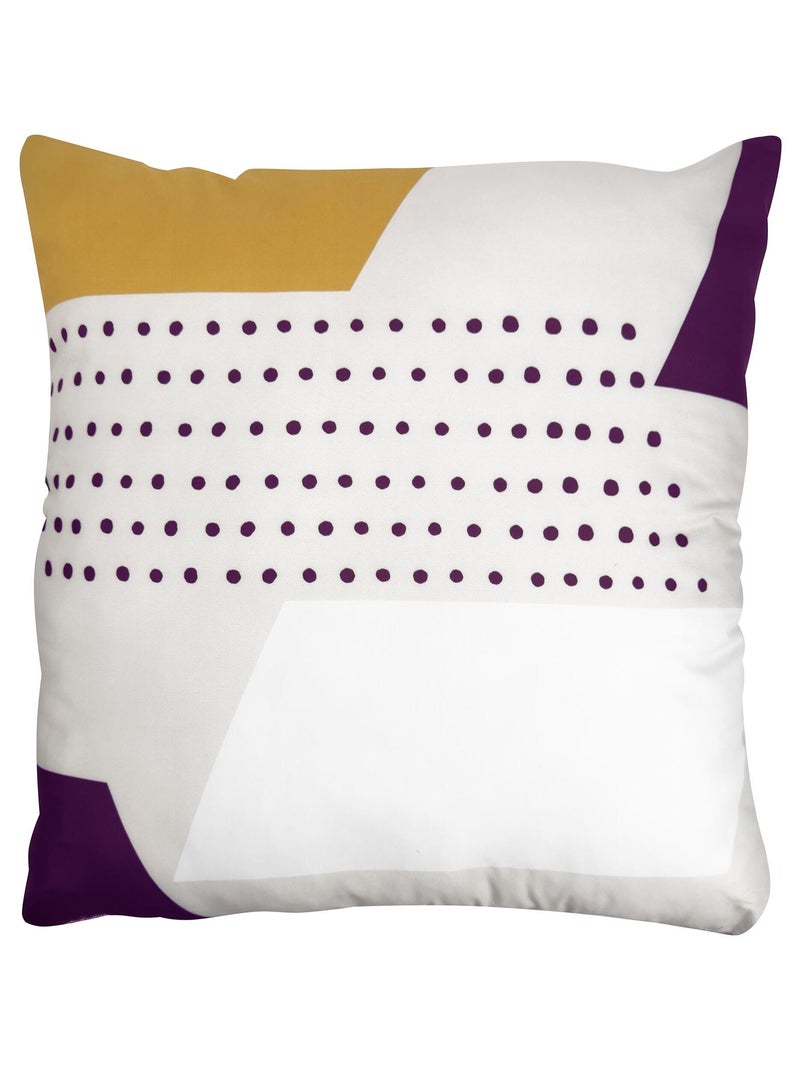 Becquet - Oreiller médium GEO COUETTE en polyester Jaune - Kiabi