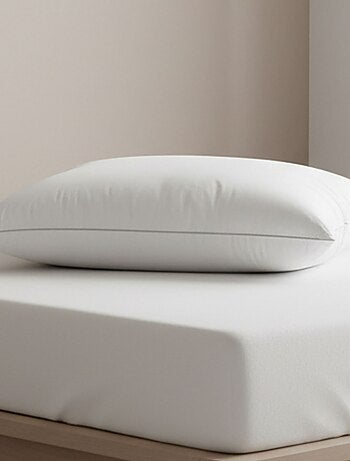 Becquet - oreiller médium holloflex sanitized en coton
