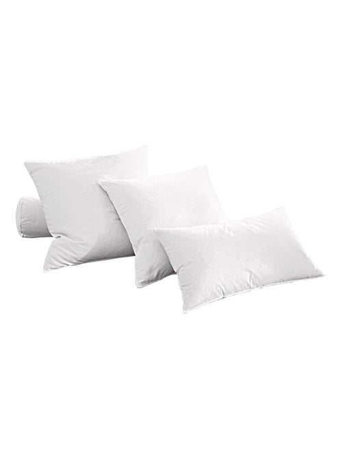 Becquet - Oreiller moelleux GAMME PHOENIX NATUREL 70% DUVET en coton - Kiabi