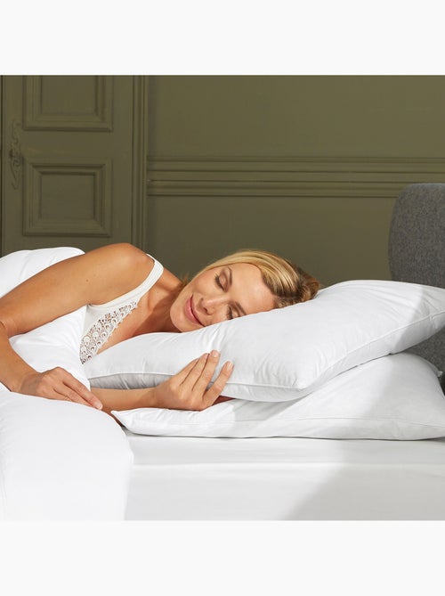 Becquet - Oreiller moelleux GAMME PHOENIX NATUREL 70% DUVET en coton - Kiabi