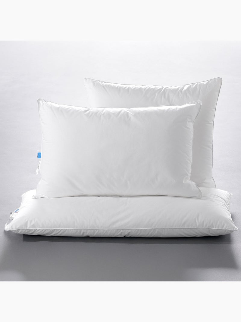 Becquet - Oreiller moelleux HOLLOFLEX MICROGEL en coton Blanc - Kiabi