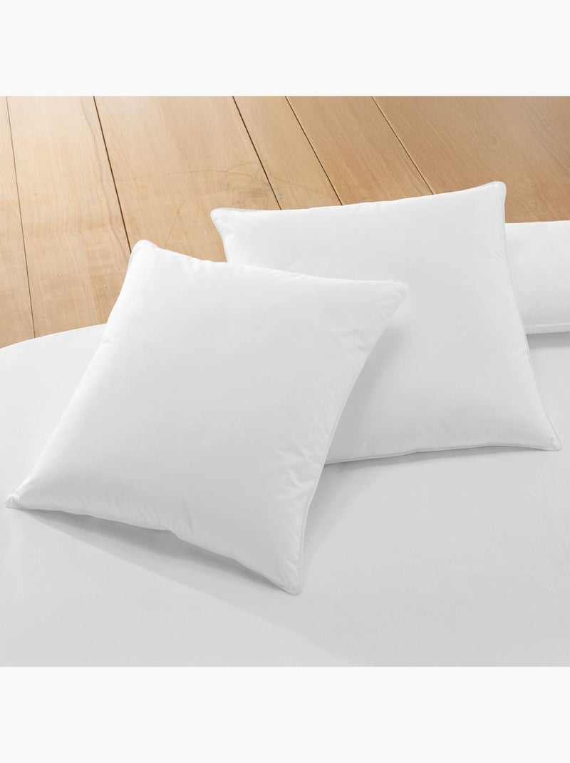 Becquet - Oreiller moelleux HOLLOFLEX MICROGEL en coton Blanc - Kiabi