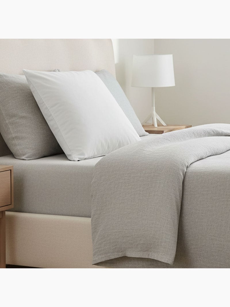 Becquet - Oreiller moelleux HOLLOFLEX MICROGEL en coton Blanc - Kiabi