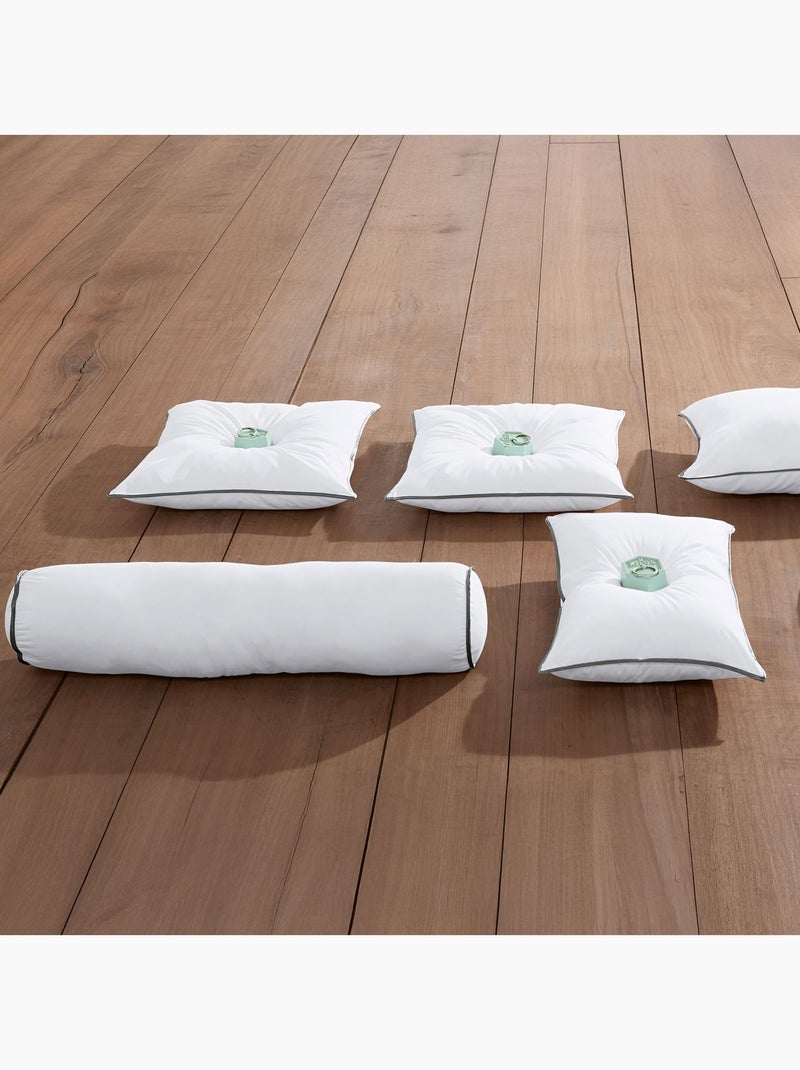 Becquet - Oreiller moelleux HOLLOFLEX SANITIZED en coton Blanc - Kiabi