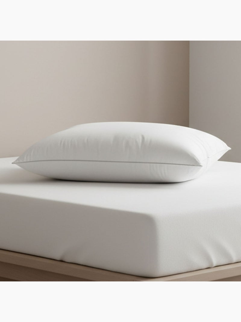 Becquet - Oreiller moelleux HOLLOFLEX SANITIZED en coton Blanc - Kiabi