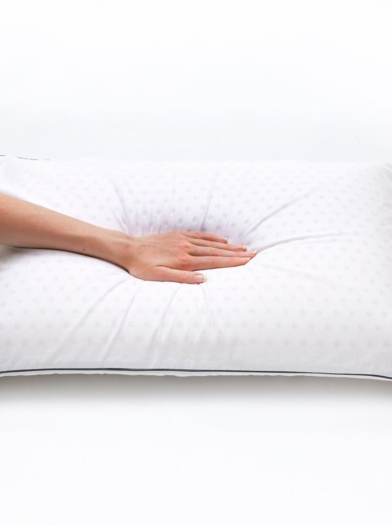 Becquet - Oreiller moelleux HOTEL SENSATION DUVET en coton Blanc - Kiabi