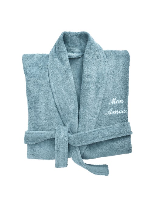 Becquet - Peignoir de bain COTON PEIGNE D'EGYPTE PEIGNOIR en coton - Kiabi Becquet - Peignoir de bain COTON PEIGNE D'EGYPTE PEIGNOIR en coton - Kiabi