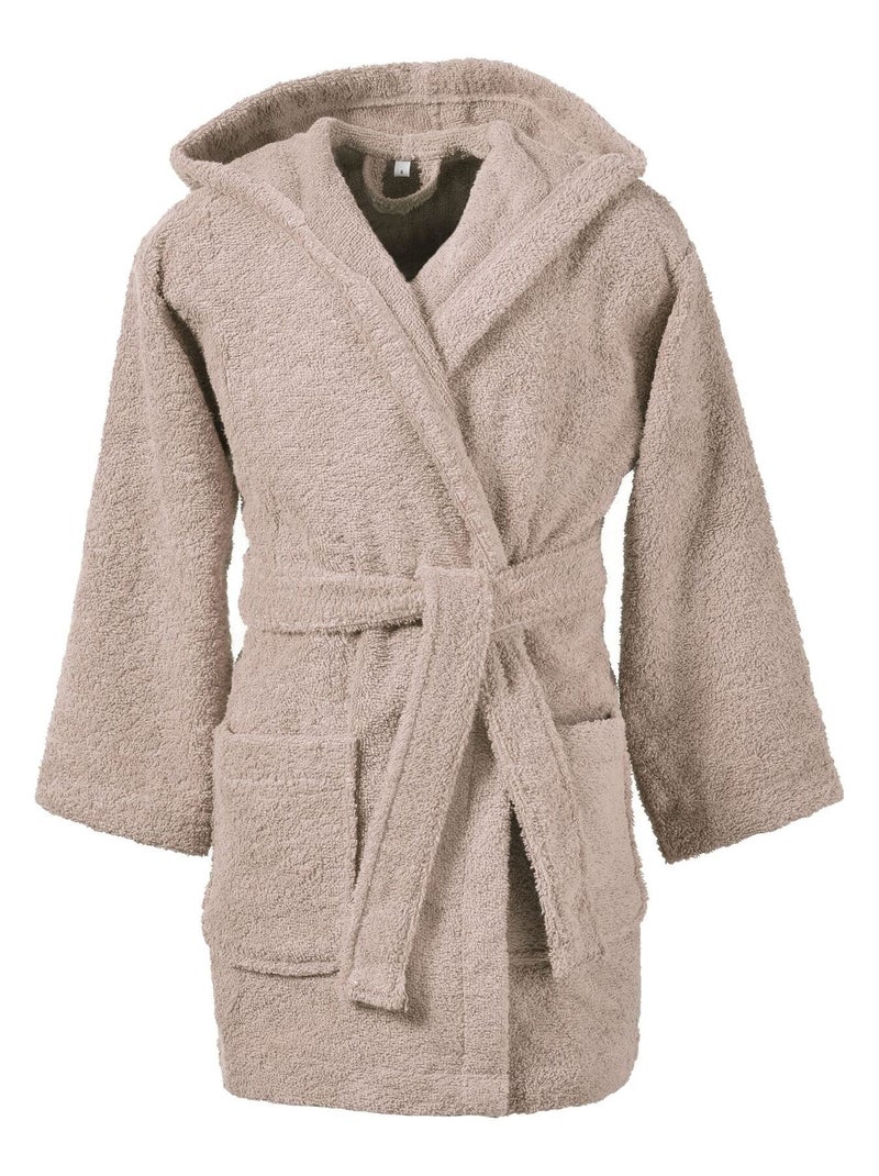 Becquet - Peignoir de bain LAUREAT ENFANT en coton Beige - Kiabi