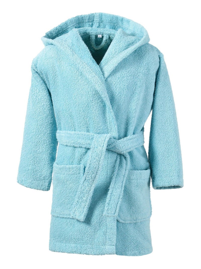 Becquet - Peignoir de bain LAUREAT ENFANT en coton Bleu turquoise - Kiabi