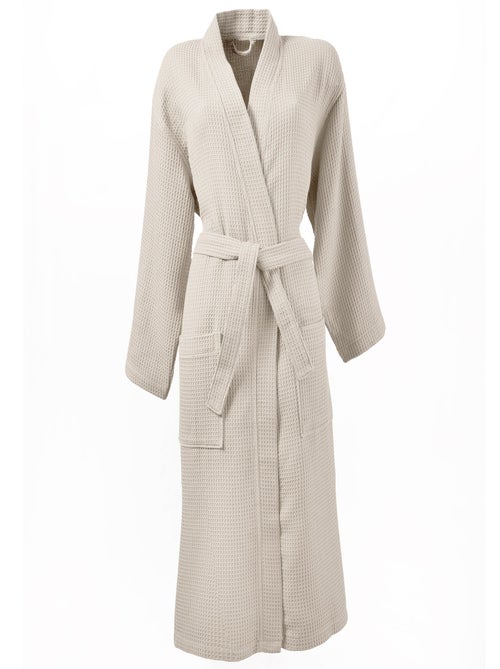 Becquet - Peignoir de bain PEIGNOIR NID-D'ABEILLES en coton - Kiabi