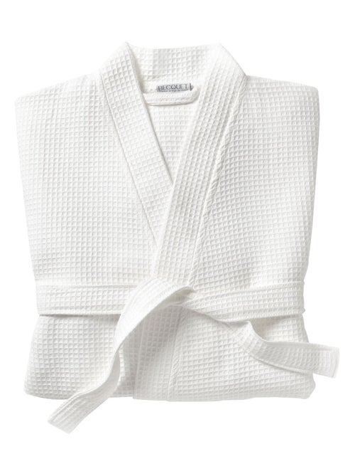 Becquet - Peignoir de bain PEIGNOIR NID-D'ABEILLES en coton - Kiabi