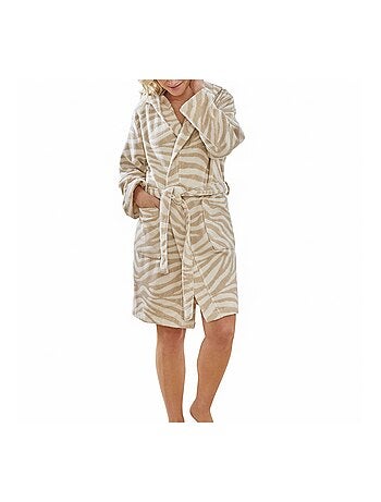 Becquet - Peignoir de bain ZEBRA en coton