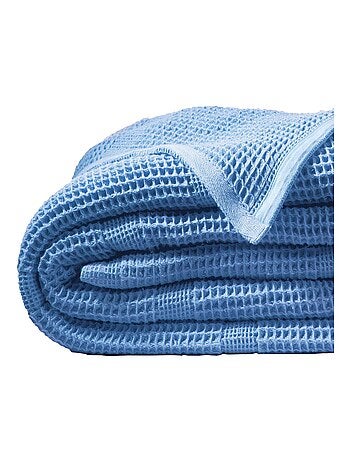 Becquet - Plaid COTON NID D'ABEILLE en coton