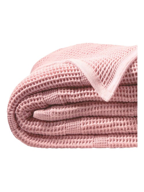 Becquet - Plaid COTON NID D'ABEILLE en coton - Kiabi