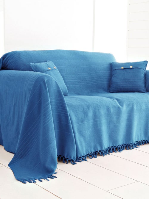Becquet - Plaid ORION en coton - Kiabi