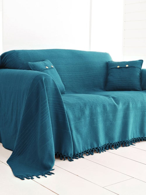 Becquet - Plaid ORION en coton - Kiabi