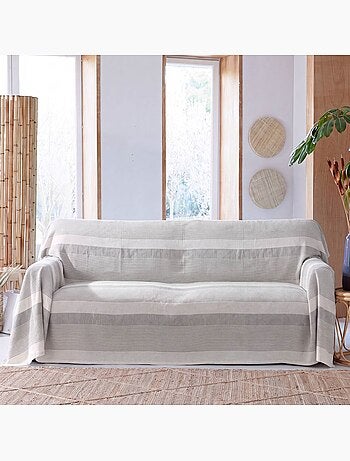 Becquet - Plaid TREPORT en coton