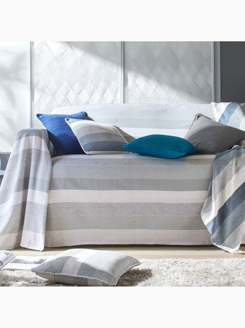 Becquet - Plaid TREPORT en coton - Kiabi