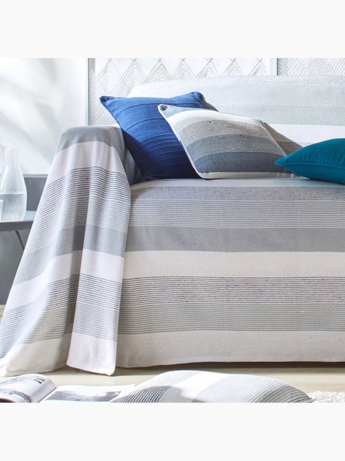 Becquet - Plaid TREPORT en coton - Kiabi