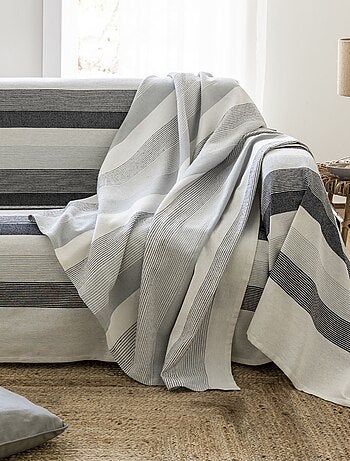 Becquet - Plaid TREPORT en coton