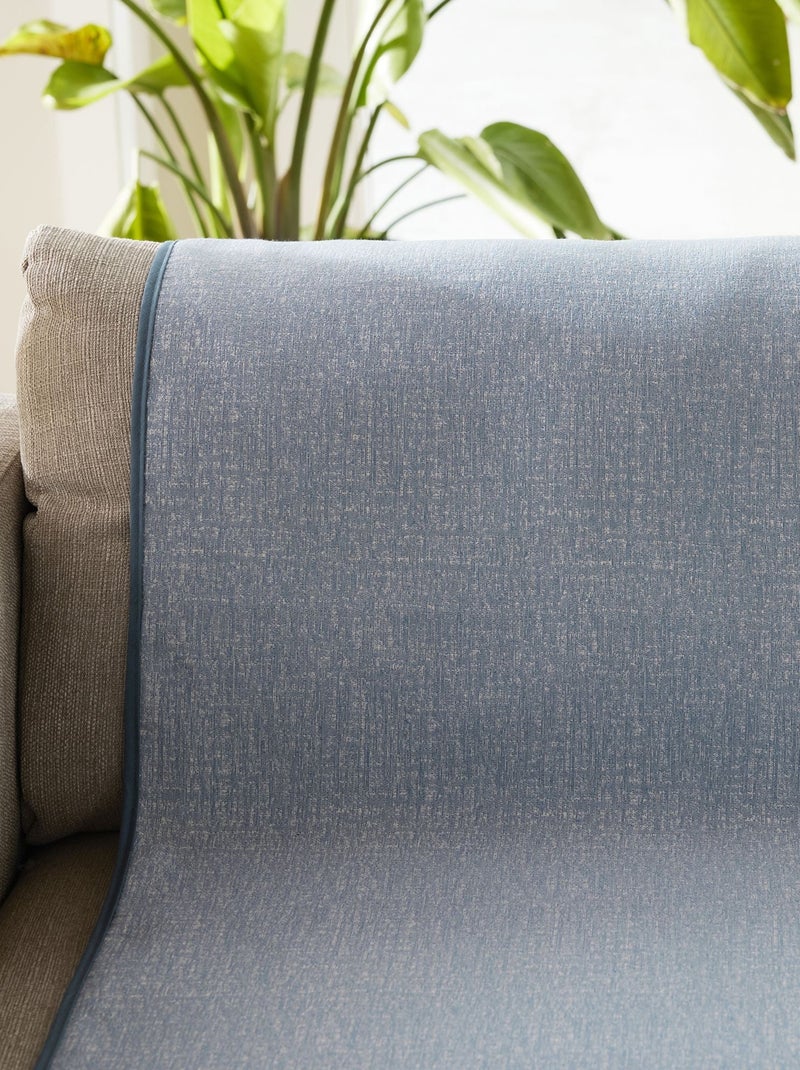 Becquet - Protège canapé BOSQUE en polyester Bleu - Kiabi