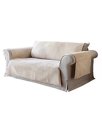 Becquet - Protège canapé FAR VELOURS en polyester