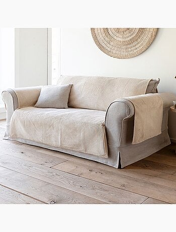 Becquet - Protège canapé FAR VELOURS en polyester