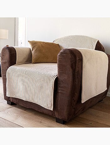 Becquet - Protège canapé FAR VELOURS en polyester