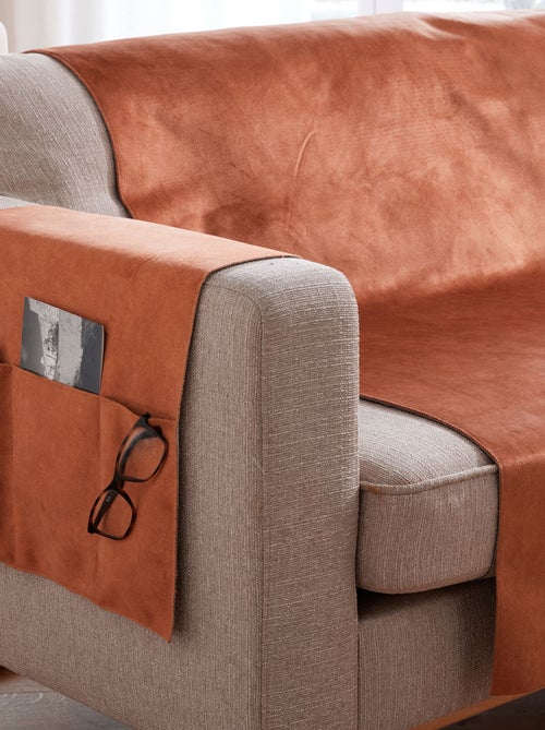 Becquet - Protège canapé WHISPER en polyester - Kiabi