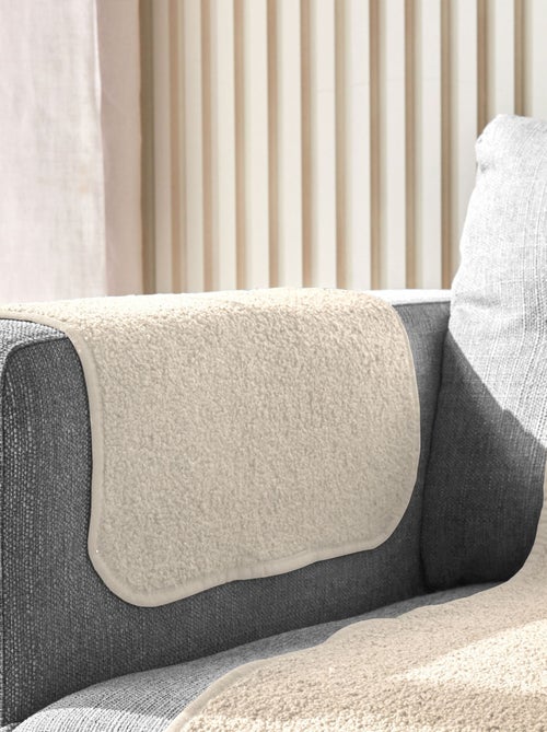 Becquet - Protège fauteuil SHERPA en polyester - Kiabi Becquet - Protège fauteuil SHERPA en polyester - Kiabi