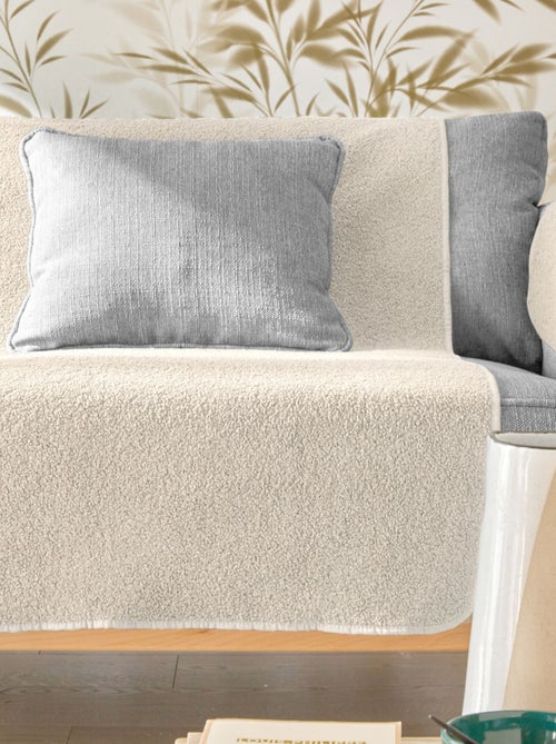 Becquet - Protège fauteuil SHERPA en polyester - Kiabi Becquet - Protège fauteuil SHERPA en polyester - Kiabi