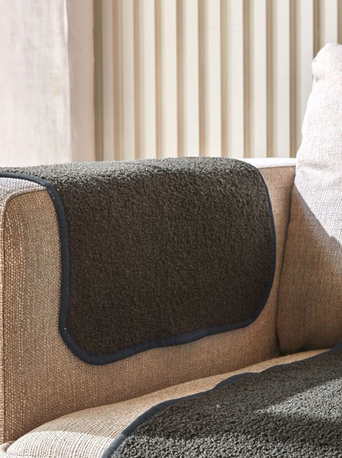 Becquet - Protège fauteuil SHERPA en polyester - Kiabi Becquet - Protège fauteuil SHERPA en polyester - Kiabi