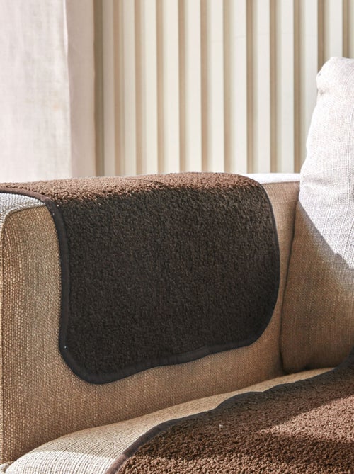Becquet - Protège fauteuil SHERPA en polyester - Kiabi Becquet - Protège fauteuil SHERPA en polyester - Kiabi