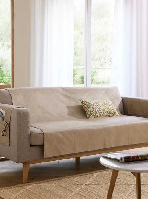 Becquet - Protège fauteuil WHISPER en polyester - Kiabi Becquet - Protège fauteuil WHISPER en polyester - Kiabi