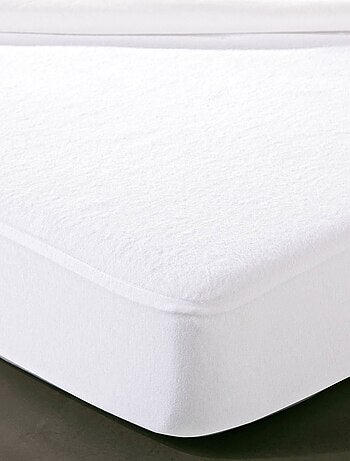 Becquet - Protège matelas grands bonnets housse (CORDOBA BIO) en coton