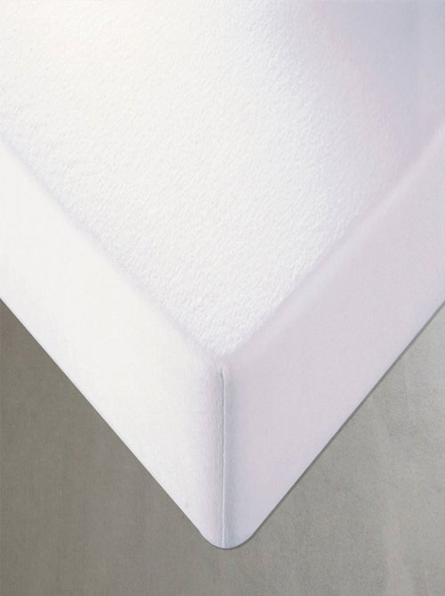 Becquet - Protège matelas grands bonnets MOLLETON GRANDS BONNETS en coton - Kiabi