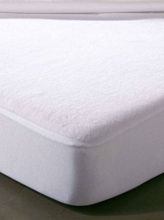 Becquet - Protège matelas grands bonnets MOLLETON PURE ESSENTIAL en coton