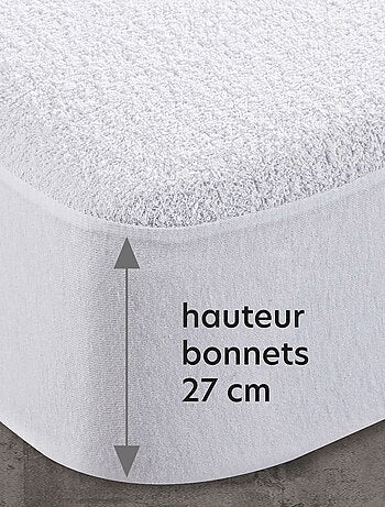 Becquet - Protège matelas Housse bouclette imperméable en coton