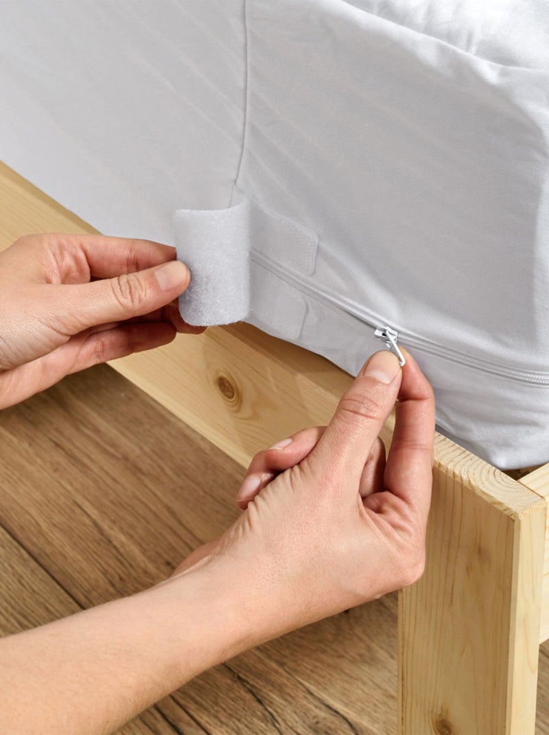 Becquet - Protège matelas HOUSSE INTEGRALE en polyester Blanc - Kiabi